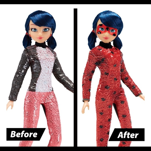 Miraculous “Fashion Flip” Marinette To Ladybug Fashion Doll ~ NEW - Picture 3 of 9